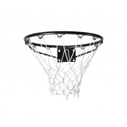 Basketball ring with netting