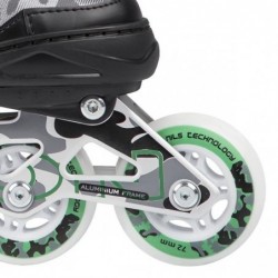 NA1118 A GREEN SIZE M IN-LINE SKATES NILS EXTREME