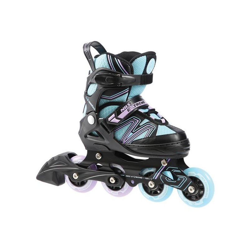 NA14169 A BLACK-BLUE SIZE L IN-LINE SKATES NILS EXTREME