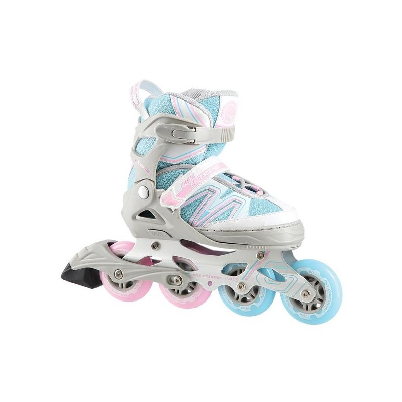 NA14169 A BLUE-GREY SIZE L IN-LINE SKATES NILS EXTREME