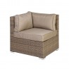 Garden furniture set SEVILLA NEW modular sofa, table, cappuccino