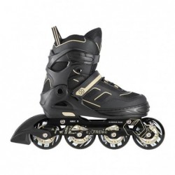 NA14174 A BLACK-BEIGE SIZE L IN-LINE SKATES NILS EXTREME