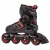 NA14174 A BLACK-RED SIZE S IN-LINE SKATES NILS EXTREME