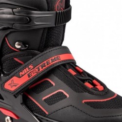 NA14174 A BLACK-RED SIZE S IN-LINE SKATES NILS EXTREME