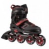 NA14174 A BLACK-RED SIZE M IN-LINE SKATES NILS EXTREME