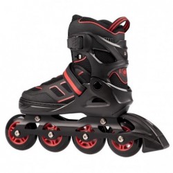 NA14174 A BLACK-RED SIZE L IN-LINE SKATES NILS EXTREME