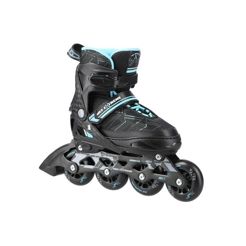 NA11002 BLACK/BLUE M(35-38) IN-LINE SKATES NILS EXTREME