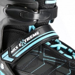 NA11002 BLACK/BLUE M(35-38) IN-LINE SKATES NILS EXTREME