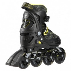 NA11002 BLACK/YELLOW S(31-34)) IN-LINE SKATES NILS EXTREME