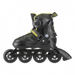 NA11002 BLACK/YELLOW M (35-38) IN-LINE SKATES NILS EXTREME