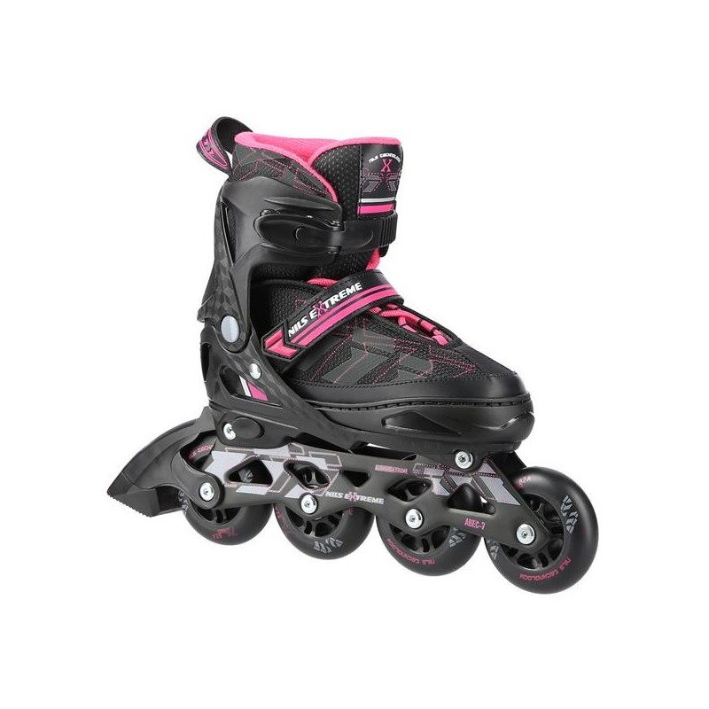 NA11002 BLACK/PURPLE S (31-34) IN-LINE SKATES NILS EXTREME