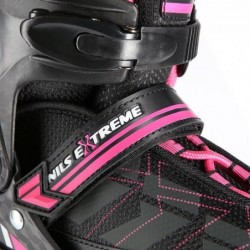 NA11002 BLACK/PURPLE S (31-34) IN-LINE SKATES NILS EXTREME