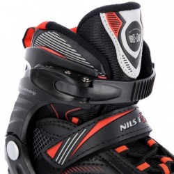 NA9080 BLACK/RED SIZE S (31-34) NILS EXTREME SKATES