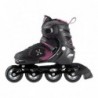 NA9080 BLACK/PURPLE SIZE S (31-34) NILS EXTREME INLINE SKATES