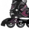 NA9080 BLACK/PURPLE SIZE S (31-34) NILS EXTREME INLINE SKATES