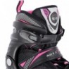 NA9080 BLACK/PURPLE SIZE M (35-38) NILS EXTREME INLINE SKATES