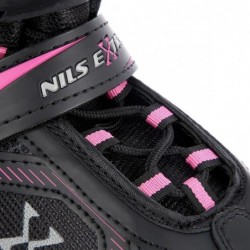 NA9080 BLACK/PURPLE SIZE L (39-42) NILS EXTREME INLINE SKATES