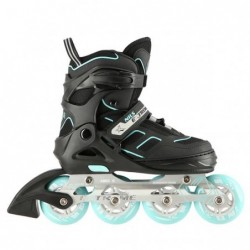 NA14174 A BLACK-MINT SIZE S (31-34) IN-LINE SKATES NILS EXTREME