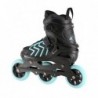 NA19318 BLACK-TURQUOISE SIZE S (31-34) IN-LINE SKATES NILS EXTREME