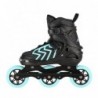 NA19318 BLACK-TURQUOISE SIZE S (31-34) IN-LINE SKATES NILS EXTREME