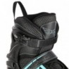 NA19318 BLACK-TURQUOISE SIZE S (31-34) IN-LINE SKATES NILS EXTREME