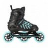 NA19318 BLACK-TURQUOISE SIZE M (35-38) IN-LINE SKATES NILS EXTREME