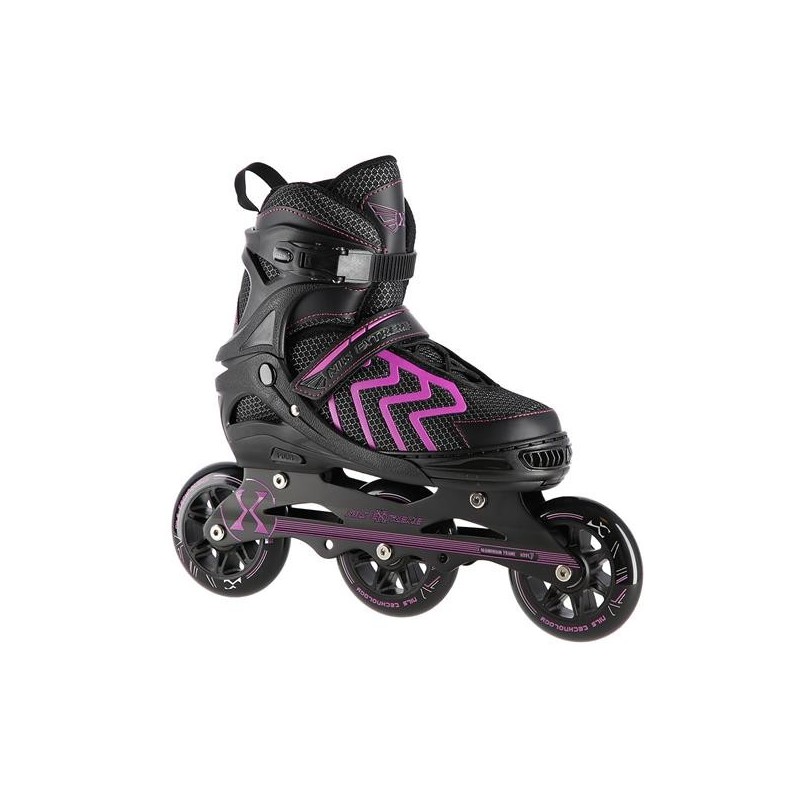 NA19318 BLACK-VIOLET SIZE S (31-34) IN-LINE SKATES NILS EXTREME