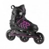 NA19318 BLACK-VIOLET SIZE S (31-34) IN-LINE SKATES NILS EXTREME