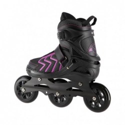 NA19318 BLACK-VIOLET SIZE M (35-38) IN-LINE SKATES NILS EXTREME