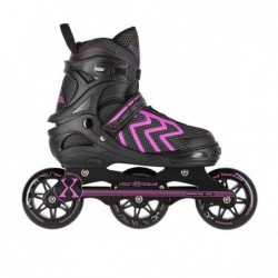 NA19318 BLACK-VIOLET SIZE M (35-38) IN-LINE SKATES NILS EXTREME