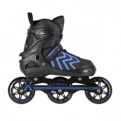 NA19318 BLACK-BLUE SIZE S (31-34) IN-LINE SKATES NILS EXTREME