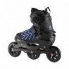 NA19318 BLACK-BLUE SIZE M (35-38) IN-LINE SKATES NILS EXTREME