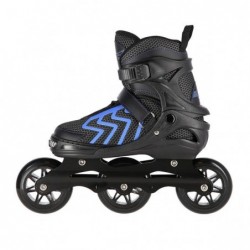 NA19318 BLACK-BLUE SIZE M (35-38) IN-LINE SKATES NILS EXTREME