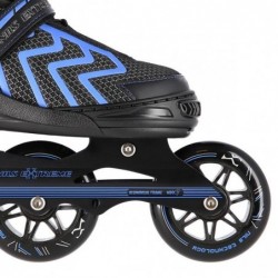 NA19318 BLACK-BLUE SIZE M (35-38) IN-LINE SKATES NILS EXTREME