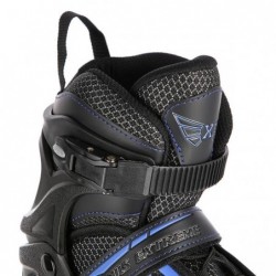 NA19318 BLACK-BLUE SIZE M (35-38) IN-LINE SKATES NILS EXTREME