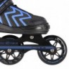 NA19318 BLACK-BLUE SIZE L (39-42) IN-LINE SKATES NILS EXTREME