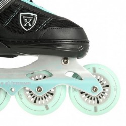 NA19088 BLACK-MINT SIZE S (31-34) IN-LINE SKATES NILS EXTREME