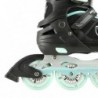 NA19088 BLACK-MINT SIZE S (31-34) IN-LINE SKATES NILS EXTREME