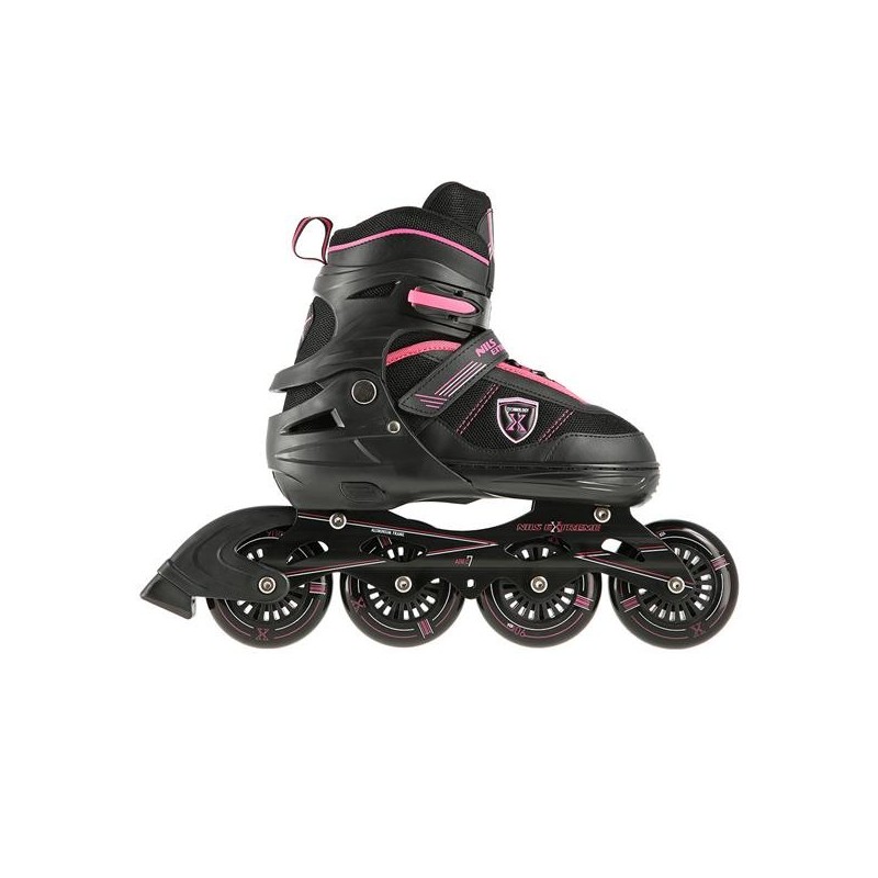 NA19088 BLACK-PINK SIZE S (31-34) IN-LINE SKATES NILS EXTREME