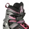 NA19088 BLACK-PINK SIZE S (31-34) IN-LINE SKATES NILS EXTREME