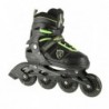 NA19088 BLACK-GREEN SIZE S (31-34) IN-LINE SKATES NILS EXTREME