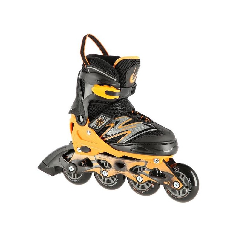 NA11010 BLACK-ORANGE SIZE. M (35-38) IN-LINE SKATES NILS EXTREME