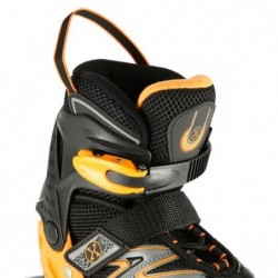 NA11010 BLACK-ORANGE SIZE. L (39-42) IN-LINE SKATES NILS EXTREME