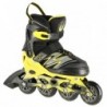 NA11010 BLACK-YELLOW SIZE. L (39-42) IN-LINE SKATES NILS EXTREME