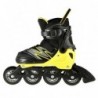 NA11010 BLACK-YELLOW SIZE. L (39-42) IN-LINE SKATES NILS EXTREME