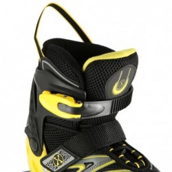 NA11010 BLACK-YELLOW SIZE. L (39-42) IN-LINE SKATES NILS EXTREME