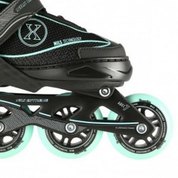 NA11008 BLACK-MINT SIZE. L (39-42) IN-LINE SKATES NILS EXTREME