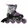 NA11008 GRAY-VIOLET SIZE M (35-38) IN-LINE SKATES NILS EXTREME