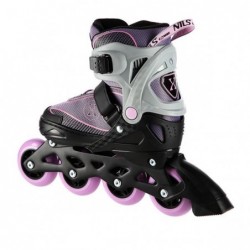 NA11008 GRAY-VIOLET SIZE L (39-42) IN-LINE SKATES NILS EXTREME