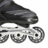 NA1123 A BLACK-GRAY SIZE M(35-38) IN-LINE SKATES NILS EXTREME